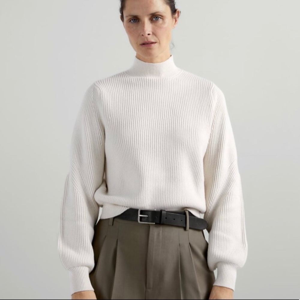 Zara mock neck sweater